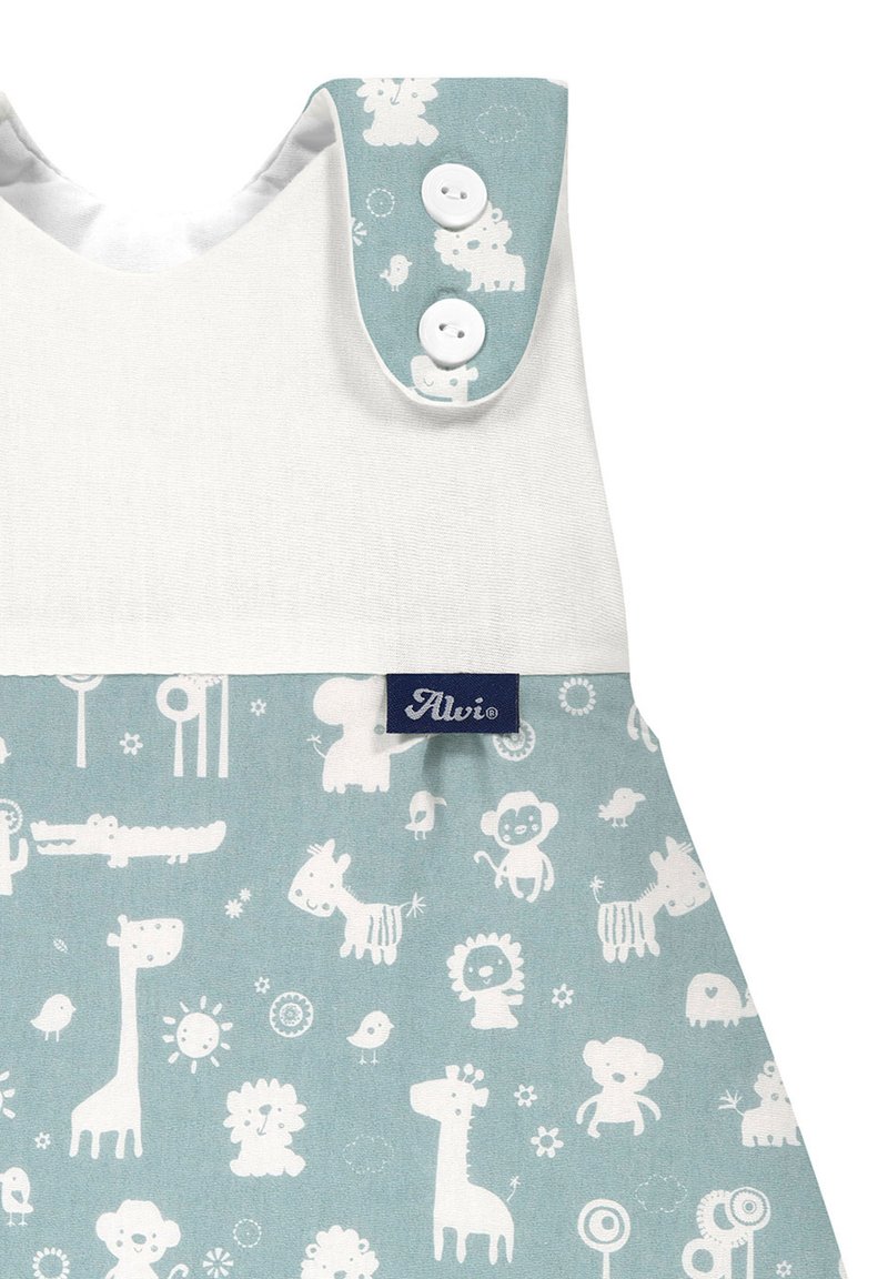 Alvi BABY-MXCHEN - Nachtwsche Schlafsack - zootiere/blau - Zalando