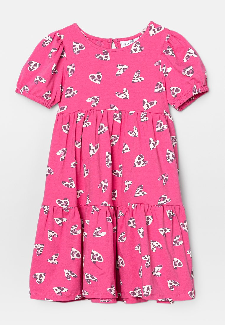 happy girls Jerseyjurk donkerroze