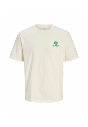 Jack & Jones, T-SHIRT RÜCKENPRINT T-SHIRT - Μπλουζάκι με στάμπα - egret