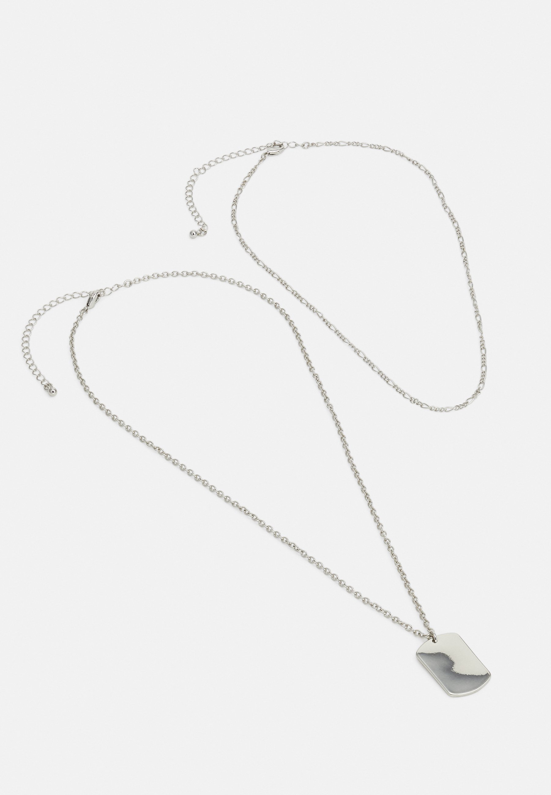 Silver necklace set