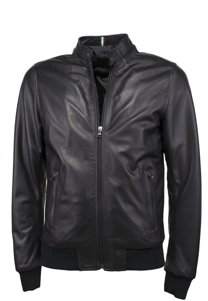 Herren Leichte Jacken | Leather Trend Lederjacke black/schwarz - EP04131 Herren Leichte Jacken | Leather Trend Lederjacke black/schwarz - EP04131