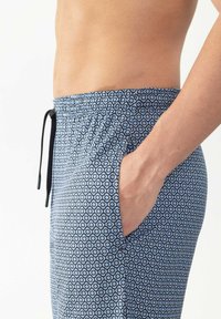 mey LANG SERIE ROUND GEO - Nachtwäsche Hose - thunder grey