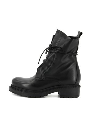 ANFIBI - Stivaletti con plateau - nero