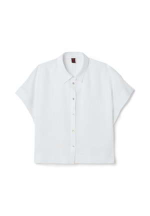 Stefanel SHORT-SLEEVED - Hemdbluse - optical white