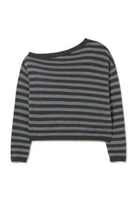 Jersey de punto - gris oscuro