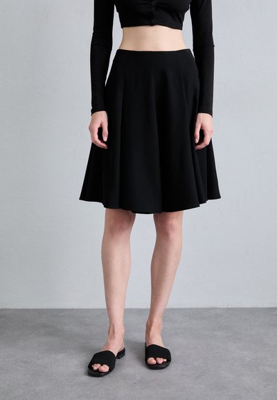 Emporio Armani GONNA - Áčková sukně - black