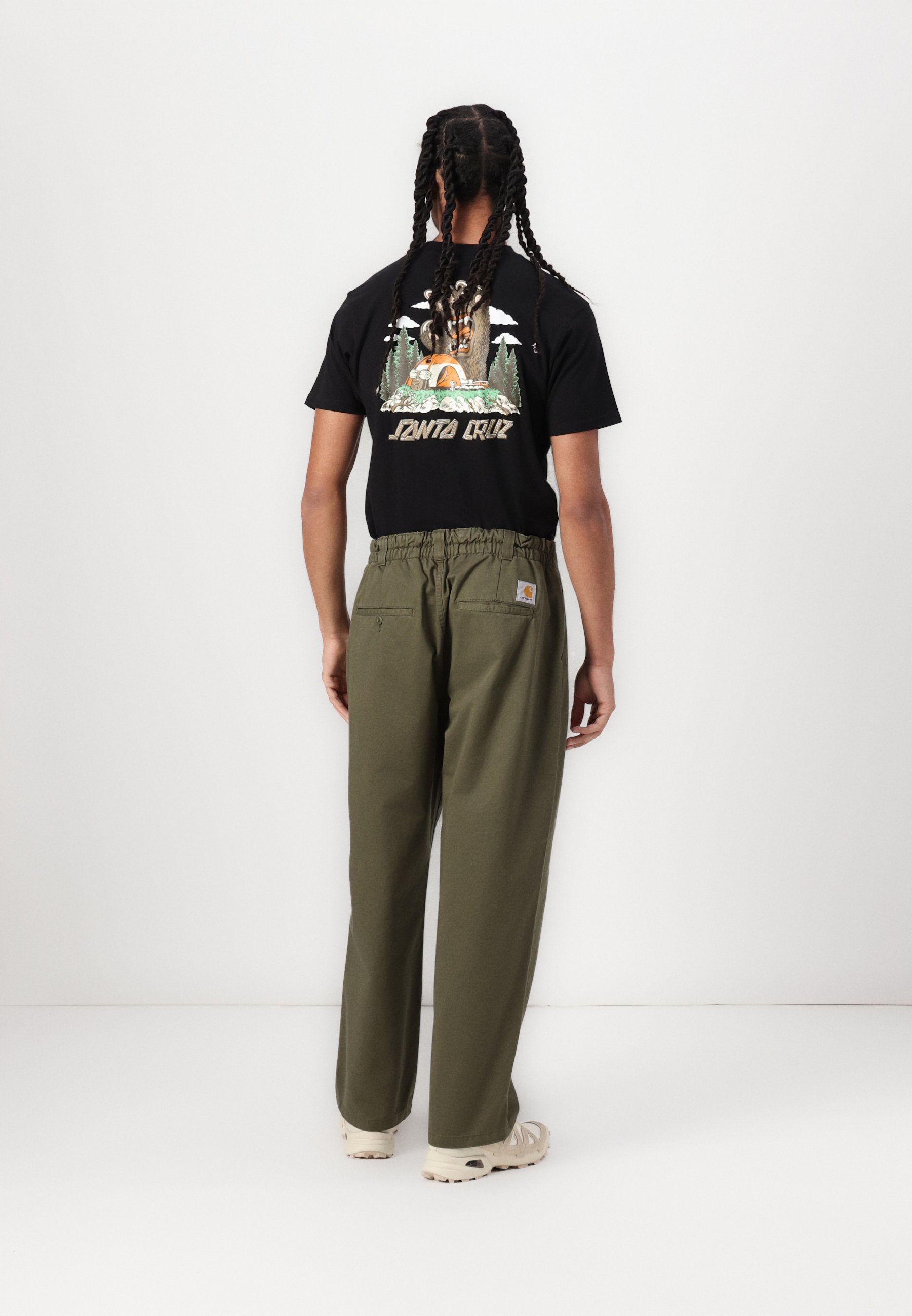 Carhartt WIP MARV PANT LENEXA - Pantalones - turtle stone washed