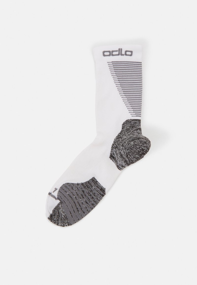 ODLO - SOCKS CREW CERAMICOOL RUN  - Träningssockor - white, Förstora