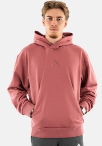 adidas Originals Jersey con capucha - rouge