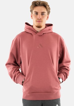 Felpa con cappuccio - rouge