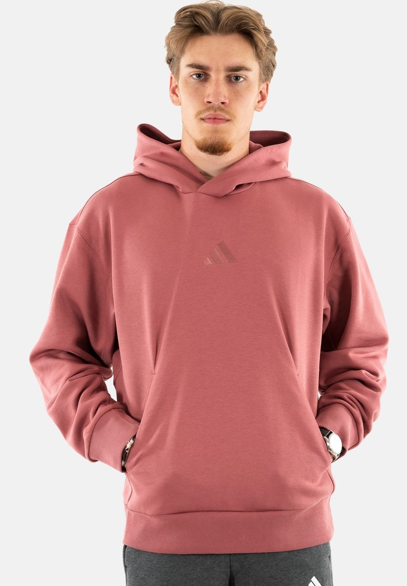 adidas Originals Jersey con capucha - rouge