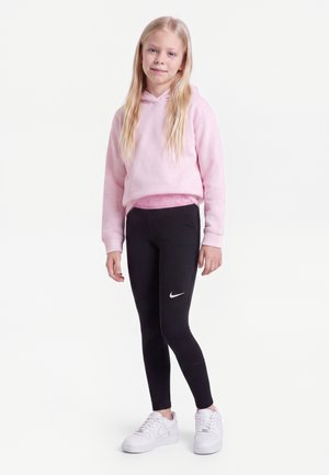 Nike Performance, UNISEX - Leggings - black/pink rise/white