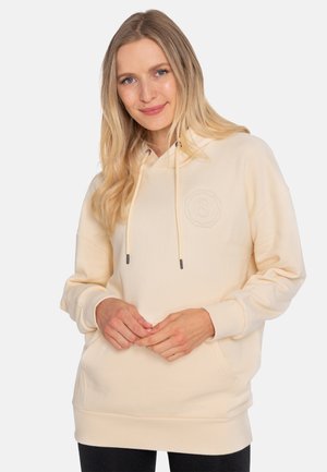 SOFT PEACHED COTTON SPORTSWEAR - Kapuzenpullover - winter white