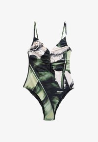 Sélectionné, black green leaf