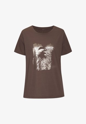 Vivance, T-Shirt print - taupe
