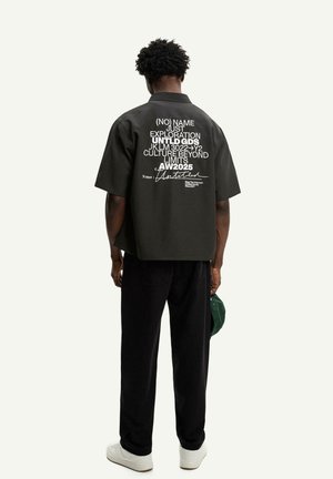 Bershka Shirt - black