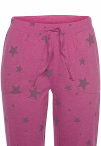 LASCANA SET - Nachtwäsche Set - bordeaux Mgemustert