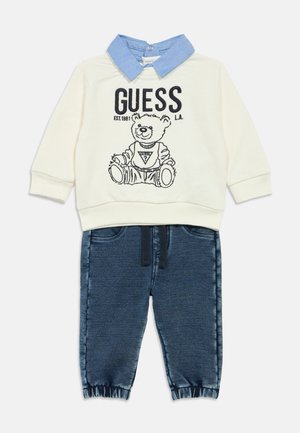 ACTIVE SET - Jeans baggy - salt white