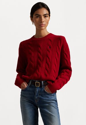 SWEATER PULLOVER - Džemperis - fireside red