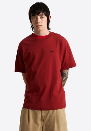 Vans, LEFT CHEST II LOOSE. - Camiseta estampada - poppy ember