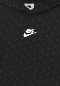 Nike Sportswear REPEAT HOODIE - Luvtröja - black/dark smoke grey/white