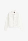 RYAN REGULAR TONAL FLAG DENIM TRUCKER JACKET - Τζιν μπουφάν - denim white
