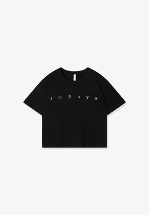 10DAYS THICK LOGO - T-shirts print - black