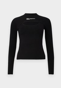 CUT OUT - Maglione - black