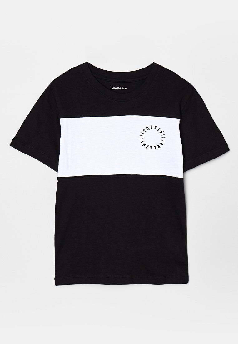 Calvin Klein Jeans T-shirt print zwart