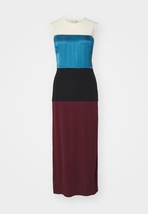 Tory Burch COLORBLOCK DRESS - Robe de soirée - black