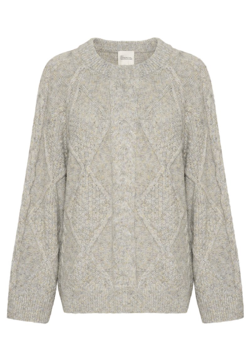 My Essential Wardrobe Trui lichtgrijs