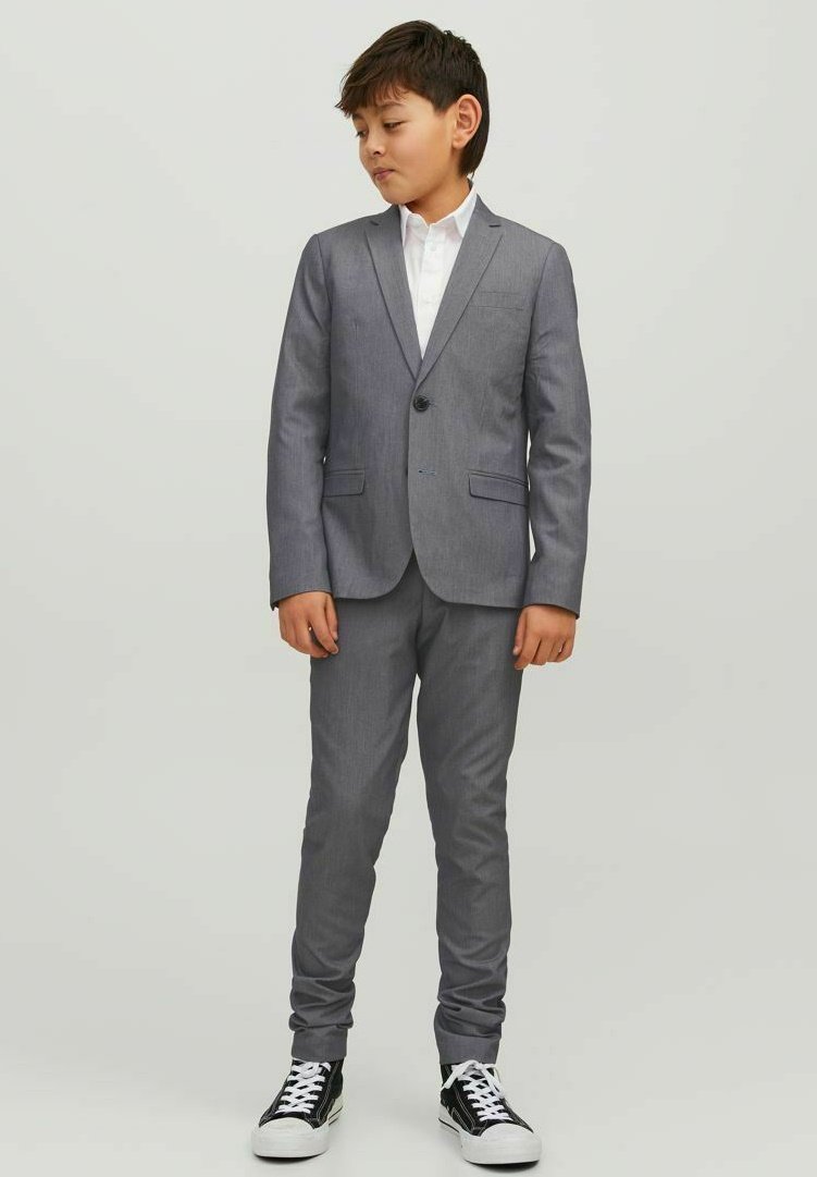 Jack & Jones Junior JPRSOLAR - Giacca elegante - light grey melange