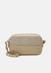 JACQUARD CAMERA BAG - Taška cez plece - beige