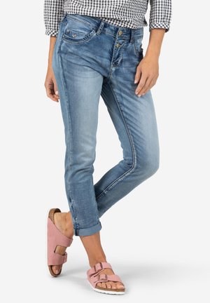 TIMEZONE, SLIM NALITZ 7/8 - Jeans Slim Fit - fresh indigo wash