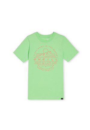 SHORTSLEEVE - T-shirt med print - neon green