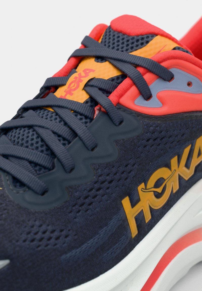 Hoka Men\'s Blue Athletic Shoes with Red and Yellow Accents Hoka One One Men main image 4
