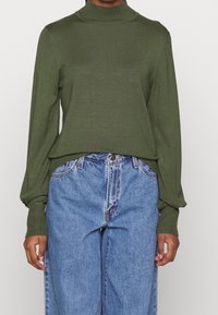 ICHI Jersey de punto - green