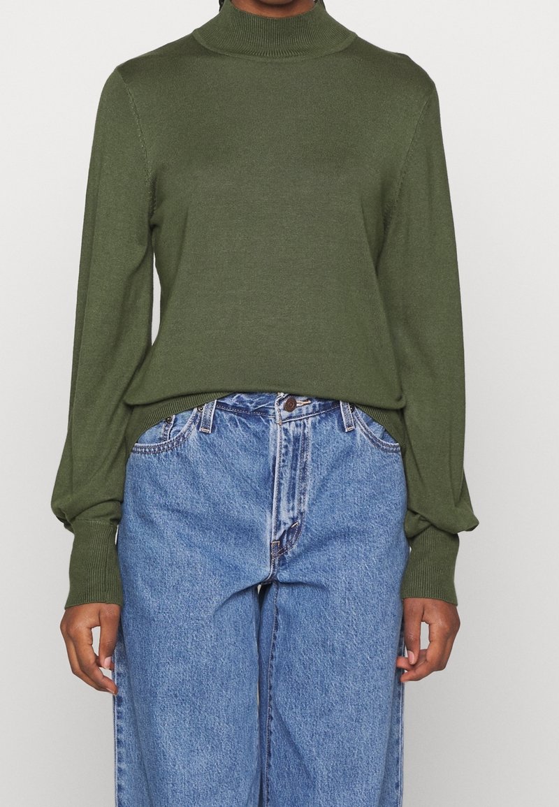 ICHI Jersey de punto - green