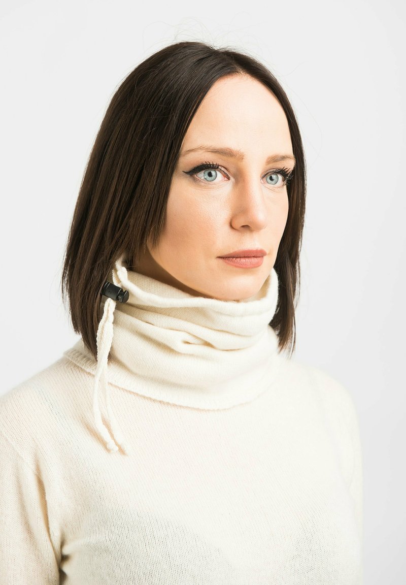 Dalle Piane Cashmere Scaldacollo - white