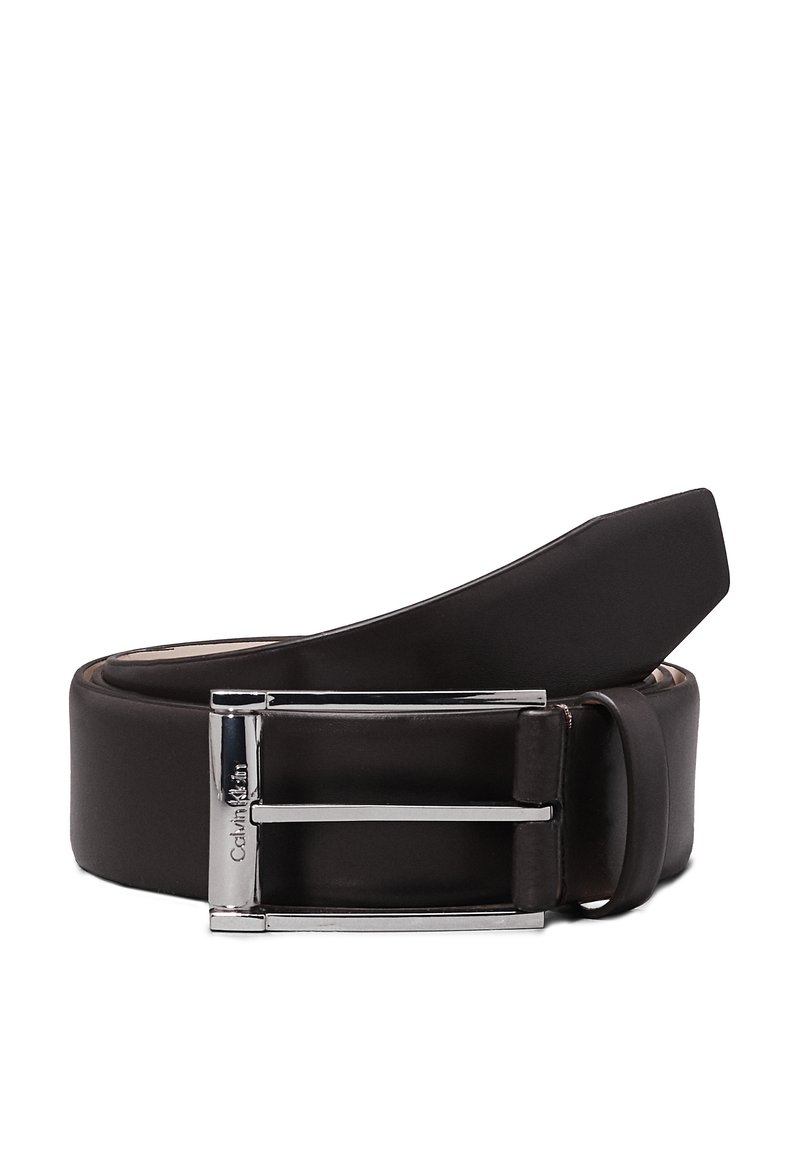 Calvin Klein Cintura - dark brown smooth