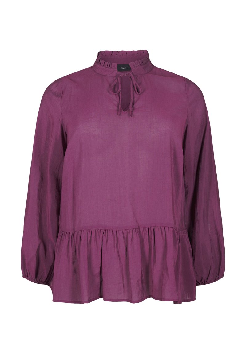 Zizzi Blouse donkerpaars