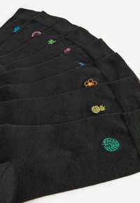 Next EMBROIDERED EIGHT PACK - Strømper - black summer