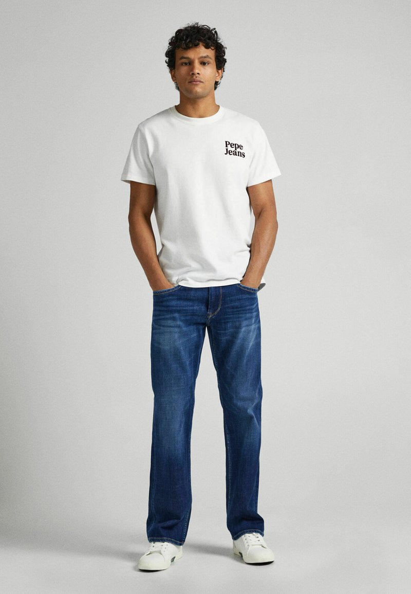 Pepe Jeans Straight leg jeans blauw denim/bluedenim Pepe Jeans Straight leg jeans blauw denim/bluedenim