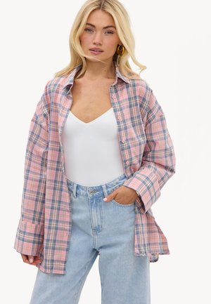 LOAVIES, WHERE LOVE IS ENDLESS - Chemisier - checks pink
