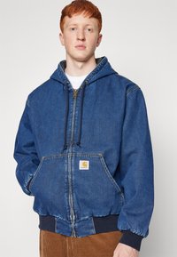 Carhartt WIP ACTIVE JACKET - Denim jacket - blue stone washed