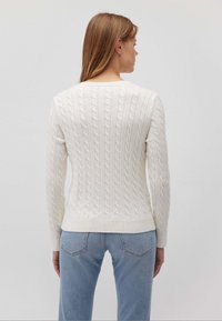 Mavi V-NECK - Strickpullover - weiss