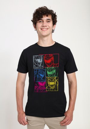 Henry Tiger POWER RANGERS STREET POWERRANGERS - T-shirt z nadrukiem