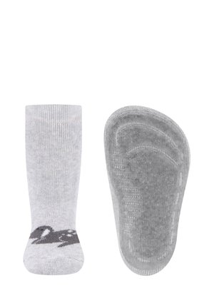 STOPPER HUND - Socks - hellsilber meliert