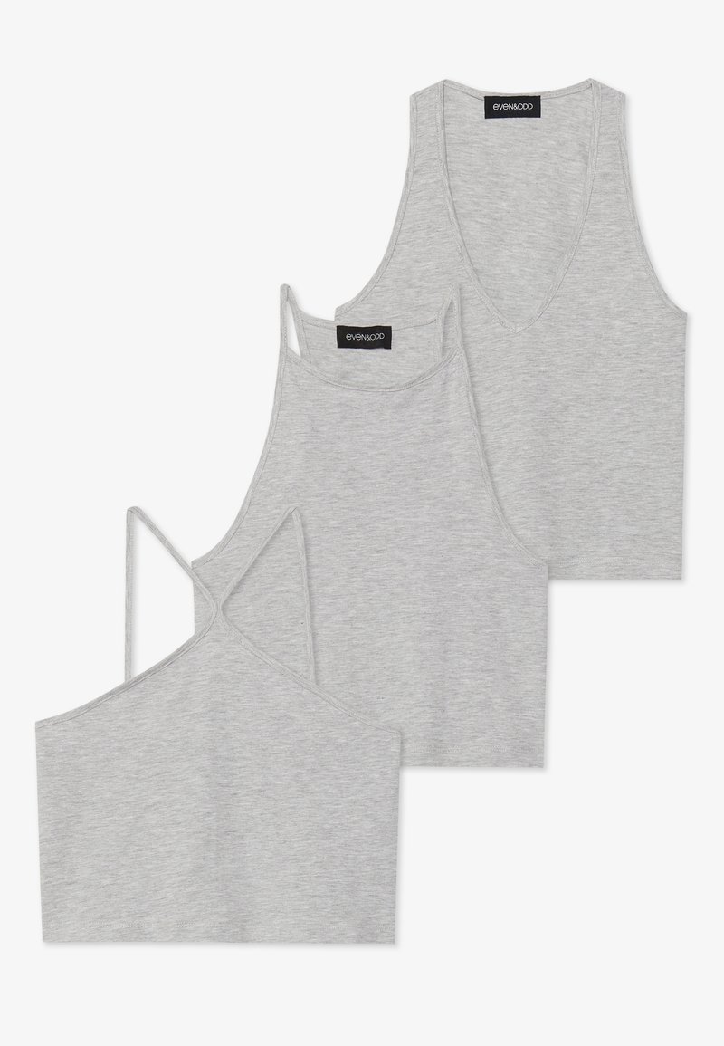 Even&Odd 3 PACK - Top - light grey/světle šedá - Zalando.cz