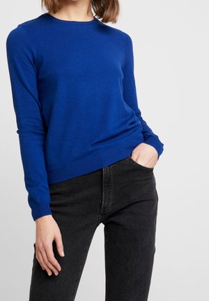 Striktrøje - royal blue